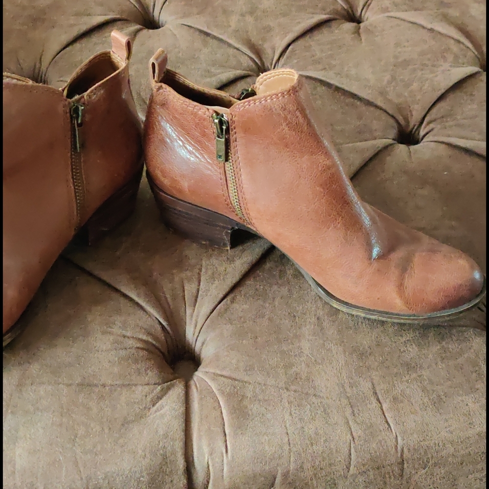 Lucky Brand Leather Bootie